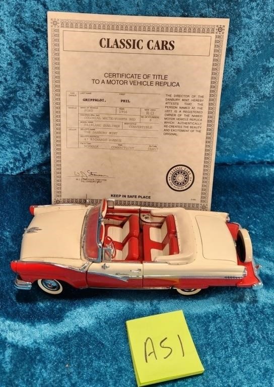 11 - LTD ED 1956 FORD W/ COA (A51)