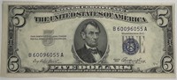 1953 Series $5 Silver Certificate - UNC