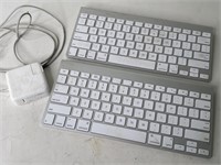 (2) Apple A1314 Wireless Keyboards & Apple