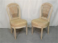 Pair of Italian Side Chairs.1920s-30s