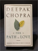 Deepak Chopra autographed hand signed in ink