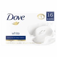 Dove Beauty Bar, White, 3.75 Ounce (16 Count)