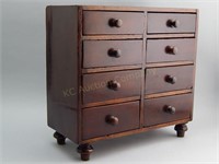 Circa 1820 Miniature Chest of Drawers