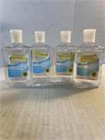 4 hand sanitizers