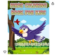 Birds Coloring Book For Kids: Super Fun Coloring