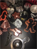 HUGE ASSORTMENT OF COOKIE CUTTERS