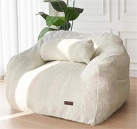 MAXYOYO Giant Fuzzy Comfy Bean Bag Chair