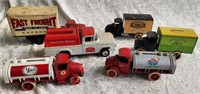 Six Truck Banks & Fast Freight Express Truck