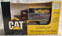 Ertl CAT Caterpillar 1931 Hawkeye Truck Bank