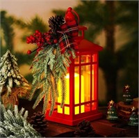 Christmas Decorative Candle Lantern Battery