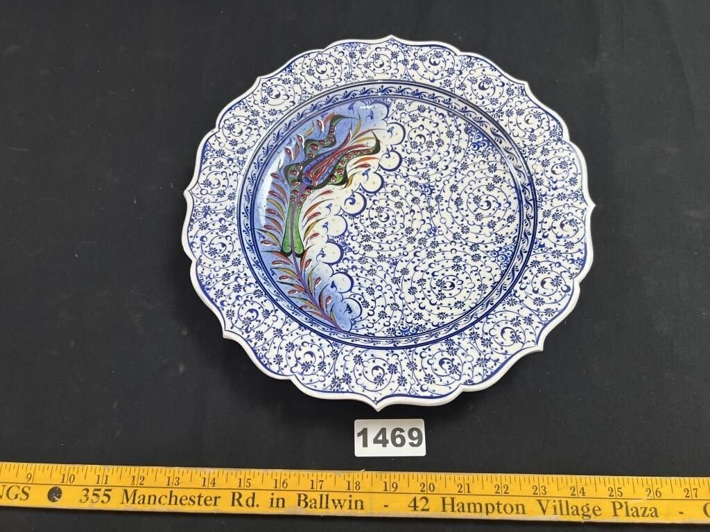 Hand Made/Painted Plate