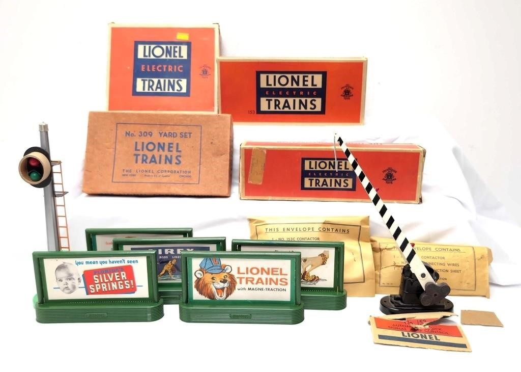 June 29th Toy Train Auction