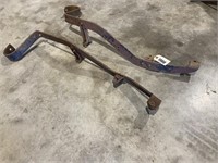 Model A, Pair Frame Mounted Bumper Brackets