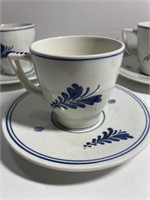 Vintage Delft Teacup with saucer