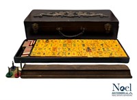 VTG Bakelite Mahjong Set