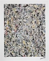 Jackson Pollock 'White Light'