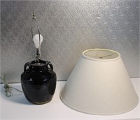 Pottery Accent Lamp