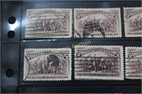 LANDING OF COLUMBUS 2CENT STAMP SHEET