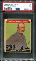 1933 Sports Kings Knute Rockne Graded.