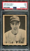 1939 Play Ball Joe Di Maggio PSA Graded.