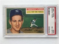 1956 Topps Whitey Ford #240 PSA.