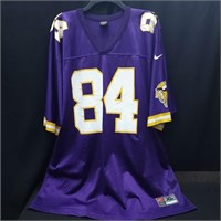 Minnesota Vikings "R. MOSS #84" Jersey XL