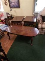 Coffee Table 50x24x16 w/ 2 end tables