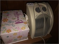 Small heater and decorative box