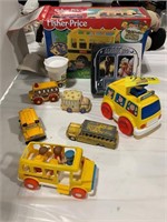 FISHER PRICE LITTLE PEOPLE SCHOOL BUS, SCHOOL BUS