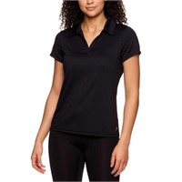Head Women’s MD Short Sleeve Polo Shirt, Black