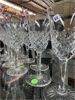 Crystal glass set baccarat