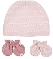 Gerber® Baby Organic Cotton Cap and 2 Pair Mittens