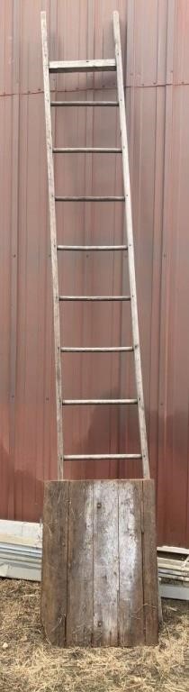 11 ft Wood Ladder & Barn Door
