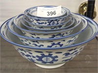 ORIENTAL NESTING BOWLS