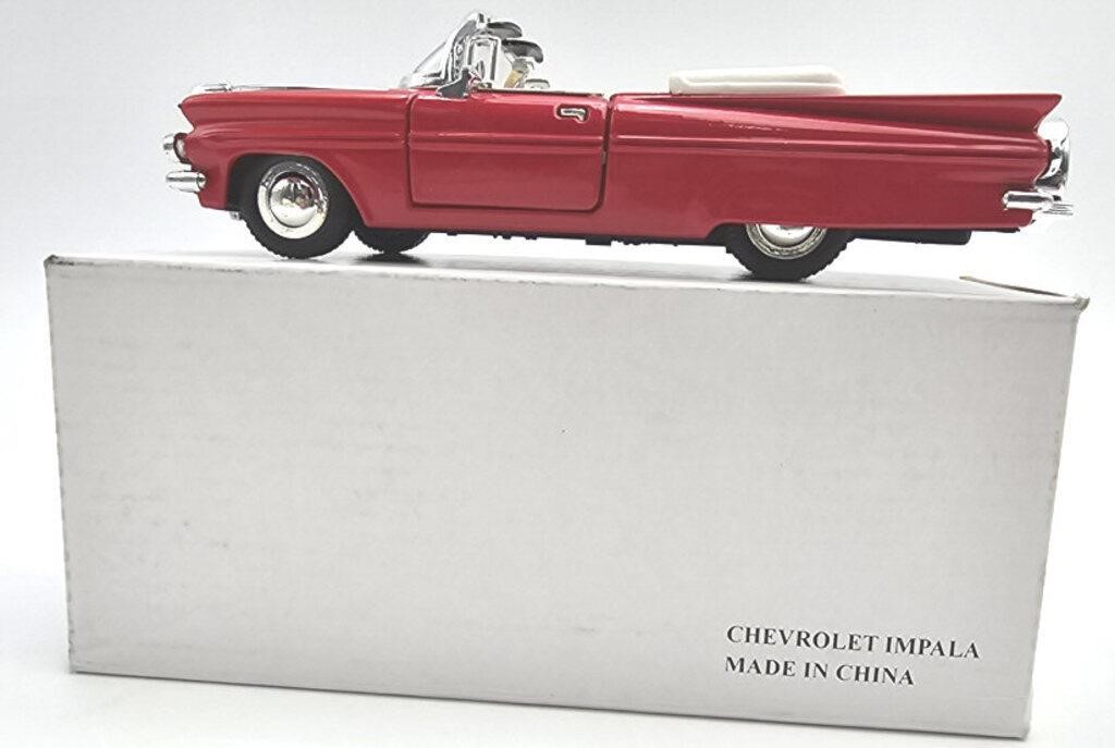 1959 Red Chevy Impala Die Cast Superior Sunnyside