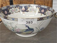 ORIENTAL PEACOCK BOWL