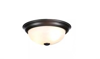 Designers Fountain 11" Small Bronze Ceiling Light