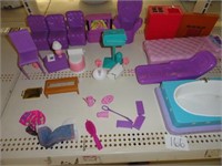 Several pcs. doll Furniture