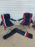 Two sack chairs in good shape