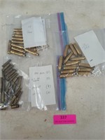 Sorted brass 16 count 7 mm/13 count 243 / others