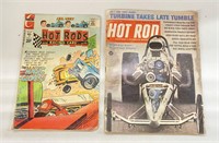 2 Pcs. Vintage Hot Rod Comic and Magazine
