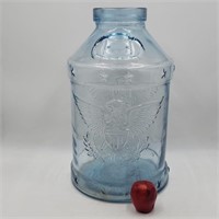 Vtg 5 Gal. Bicentennial 1976 Libbey Glass Milk Jar