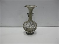 14.5" Antique Metal Wire Vase See Info