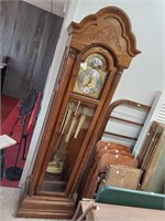 >Howard Miller grandfather clock with keys