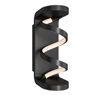 Artika Swirl Black Modern 3 CCT Integrated LED