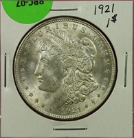 1921 Morgan Dollar BU