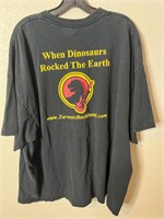 Vintage Jurassic Rock Band Shirt