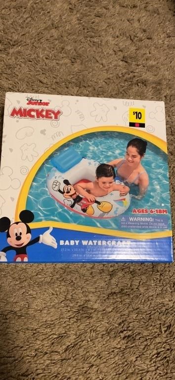 New Mickey Mouse Baby Watercraft