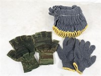 14pairs NEW gloves, no size indicator