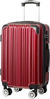 Coolife Suitcase  Wine Wind  L(28in).